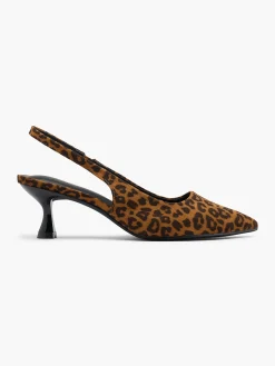 Online Leopard Print Kitten Heels Women Heels·Kitten Heels