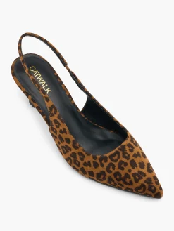 Online Leopard Print Kitten Heels Women Heels·Kitten Heels