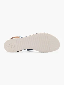 Clearance Light Elasticated Strap Sandal with Contrasting Sole Women Sandals·Flat Sandals