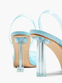 Clearance Light Perspex Slingback Heel Women Heels·Slingback Heels|Heels·High Heels