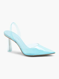 Clearance Light Perspex Slingback Heel Women Heels·Slingback Heels|Heels·High Heels
