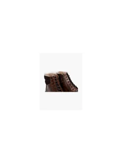 Online Mens Brown Leather Lace-up Boots Boots·Lace-Up Boots