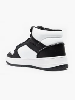 Clearance Mens Black/White Rebound 2.0 Mid Trainers Trainers·High-Top Trainers