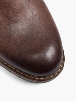 Outlet Men's Chelsea Boot Dark Shoes·Smart Shoes|Boots·Chelsea Boots