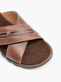 Outlet MEN'S CROSS STRAP SANDALS Shoes·Comfort