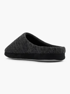 Outlet Mens Grey Mule Slippers Slippers