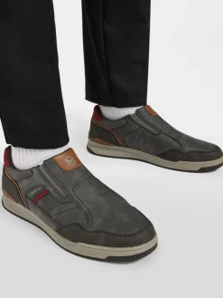 Best Mens Grey/ Casual Slip On Shoes·Comfort|Shoes·Slip-On Shoes