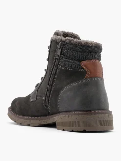 Sale Men's Lace Up Boot Dark Boots·Lace-Up Boots