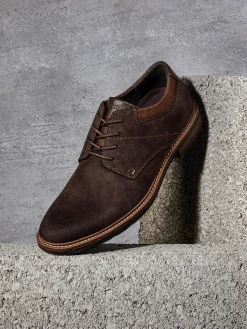 Online Mens Lace Up Dark Casual Formal Shoes·Derby Shoes|Shoes·Smart Shoes