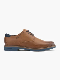 Online Men's Lace Up Formal Brown Shoes·Smart Shoes