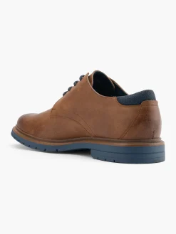 Online Men's Lace Up Formal Brown Shoes·Smart Shoes
