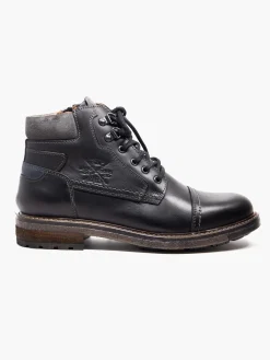 Outlet Men's Lace Up Leather Boot Boots·Lace-Up Boots