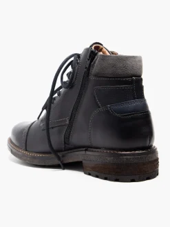 Outlet Men's Lace Up Leather Boot Boots·Lace-Up Boots