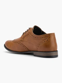 Sale Mens Lace Up Tan Brogue Formals Shoes·Brogues|Shoes·Derby Shoes
