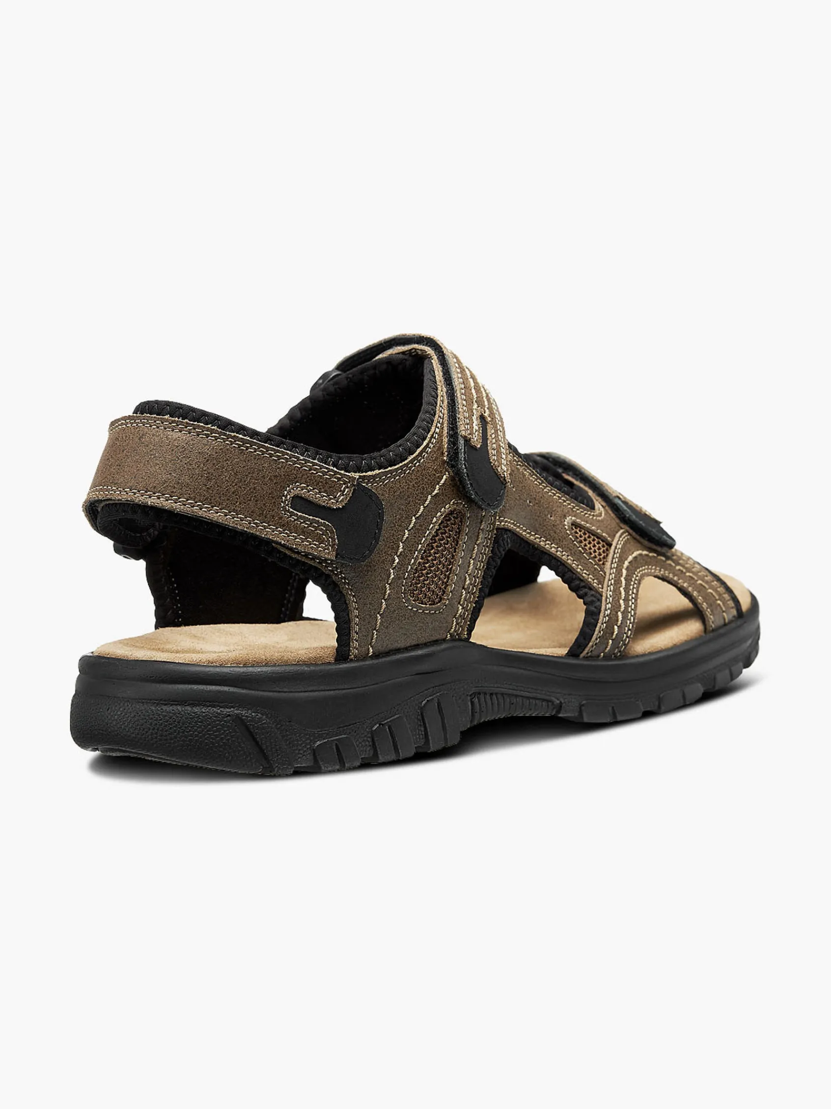 Outlet Mens Leather 3 Strap Sandals Sandals·Walking Sandals|Shoes·Comfort