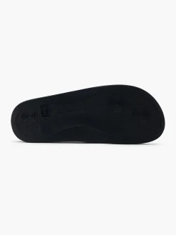 Hot Mens Navy/ White Slides Sandals·Flip Flops & Slides