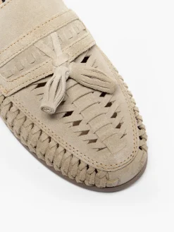 MENS SUEDE INTERWEAVE LOAFERS Shoes·Loafers|Shoes·Brogues