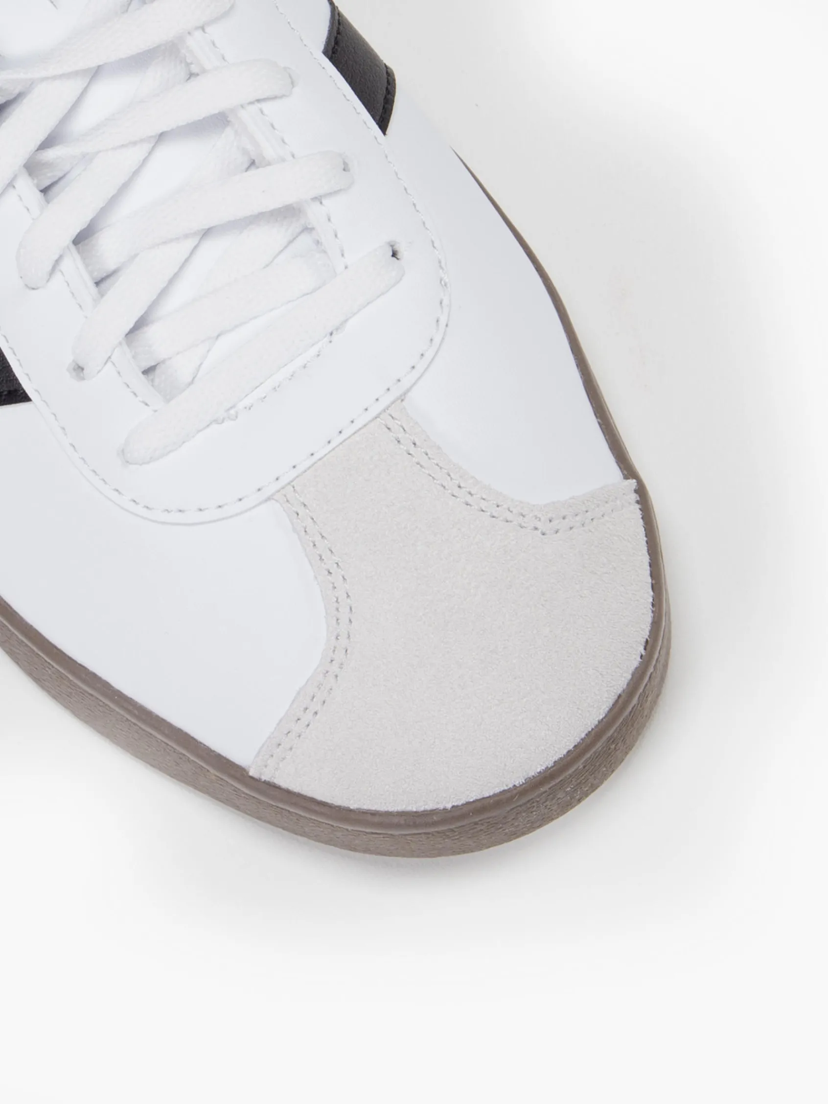 Men's White//Black VL Court Base Trainers Trainers·Sports Trainers|Trainers·Adidas Trainers