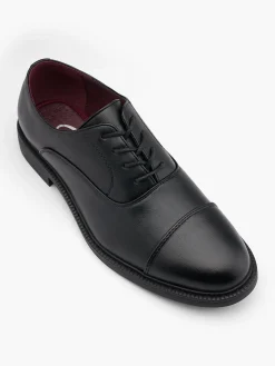 New Mens Wider Fit Toe Cap Formal BOY Boys School Shoes·Boys Teen School Shoes|All Boys·Teens