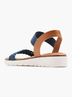 New Navy and Brown Sandal Women Sandals·Flat Sandals