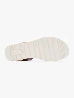 New Navy and Brown Sandal Women Sandals·Flat Sandals