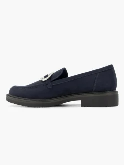 Outlet Navy Loafer with Metallic Detail Women Loafers & Low Shoes·Loafers