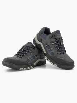 New Navy Lace Up Trekking Shoes Shoes·Walking Shoes|Shoes·Lace-Ups