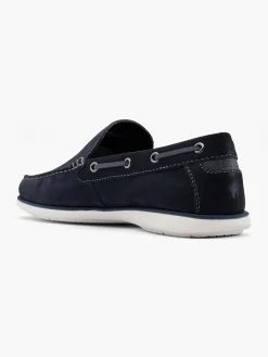 Online Navy Leather Loafers Shoes·Loafers|Shoes·Brogues