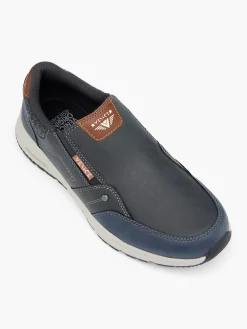 New Navy Slip On Casual Shoes Shoes·Comfort|Shoes·Slip-On Shoes