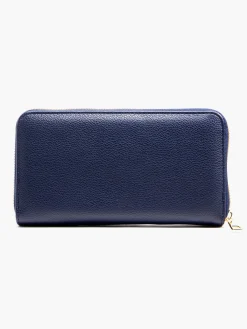New Navy Zipped Purse with Removable Card Holder Women Other Accessories·Purses & Wallets