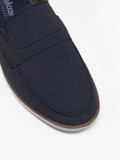 Discount Navy/Brown Casual Slip On Loafer Shoes·Slip-On Shoes|Shoes·Loafers