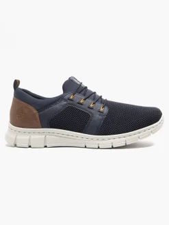 Discount Navy/Brown Slip On Casual Shoes·Slip-On Shoes