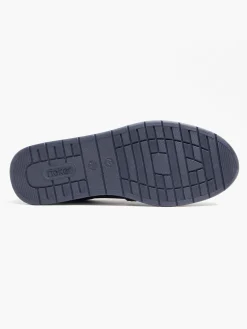 New Navy/Tan Slip on Casual Shoe Shoes·Slip-On Shoes