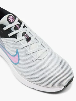 Clearance Grey/ Pink Downshifter 12 Lace-up Trainer Women Trainers·Nike