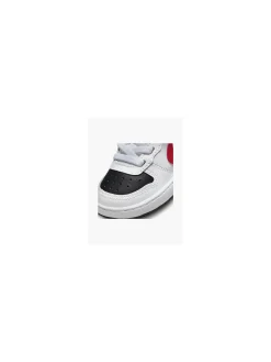 Clearance White/ / Black Toddler Court Borough Mid 2 Trainer BOY All Boys·Toddlers|Boys Shoes·Touch Fastening