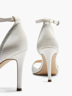 Sale Satin Wedding Collection Gem Detail High Heel Stiletto Women Heels·High Heels