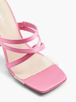 Sale and Purple Strapped Mule Women Sandals·Mules|Heels·High Heels
