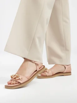 Sale Chain Detail Sandal Women Sandals·Flat Sandals