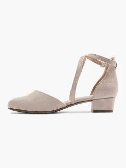 Outlet Pink Cross Strap Block Heels Women Heels·Block Heels