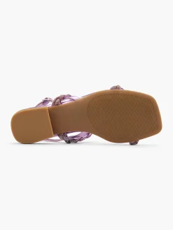 Hot Diamante Braided Strapped Sandal Women Sandals·Flat Sandals