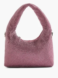 Discount Diamante Handbag with Adjustable Shoulder Strap Women Bags·Shoulder Bags|Bags·Handbags
