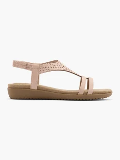 Sale Elasticated Back Comfort Sandal Women Sandals·Comfort Sandals|Loafers & Low Shoes·Comfort