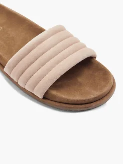 Online Leather Padded Mule Sandal Women Sandals·Leather Sandals|Sandals·Mules