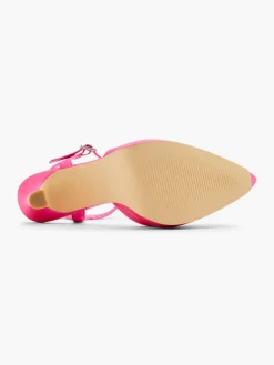 Pink Platform Ankle Strap Heel Women Heels·High Heels|Heels·Platform Heels