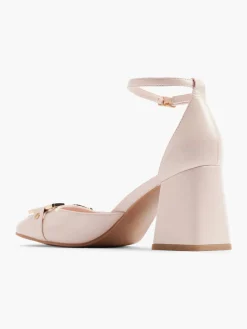 New Square Toe Block Heel with Snaffle Detail Women Heels·Block Heels