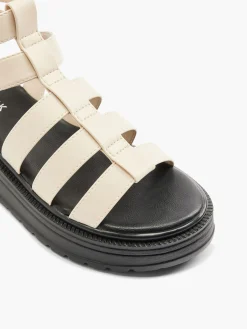 Outlet Platform Chunky Sandal with Contrasting Sole Women Sandals·Chunky Sandals|Sandals·Gladiator Sandals