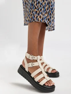 Outlet Platform Chunky Sandal with Contrasting Sole Women Sandals·Chunky Sandals|Sandals·Gladiator Sandals