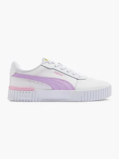 Clearance White/Purple Carina 2.0 Lace-up Trainer Women Trainers·Pastel Trainers|Trainers·Chunky Trainers