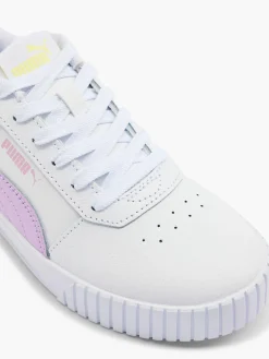 Clearance White/Purple Carina 2.0 Lace-up Trainer Women Trainers·Pastel Trainers|Trainers·Chunky Trainers