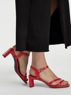Heeled Sandal with Ankle Strap Women Sandals·Heeled Sandals|Heels·High Heels